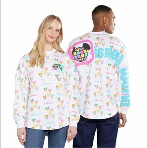 Walt Disney World Mickey Mouse Vault Balloon Spirit Jersey For Adults MEDIUM